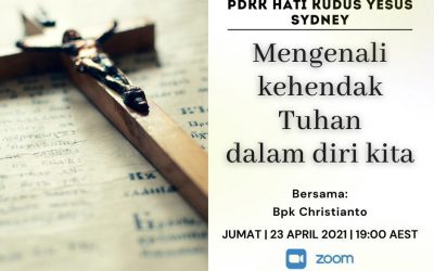 PDKK-HKY Sydney: Pelayanan Online Hari Jumat, 23 April 2021