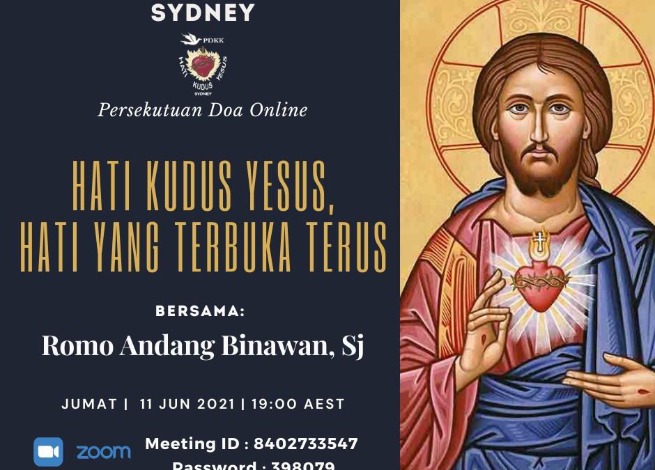 PDKK-HKY Sydney: Pelayanan Online Hari Jumat, 11 Juni 2021